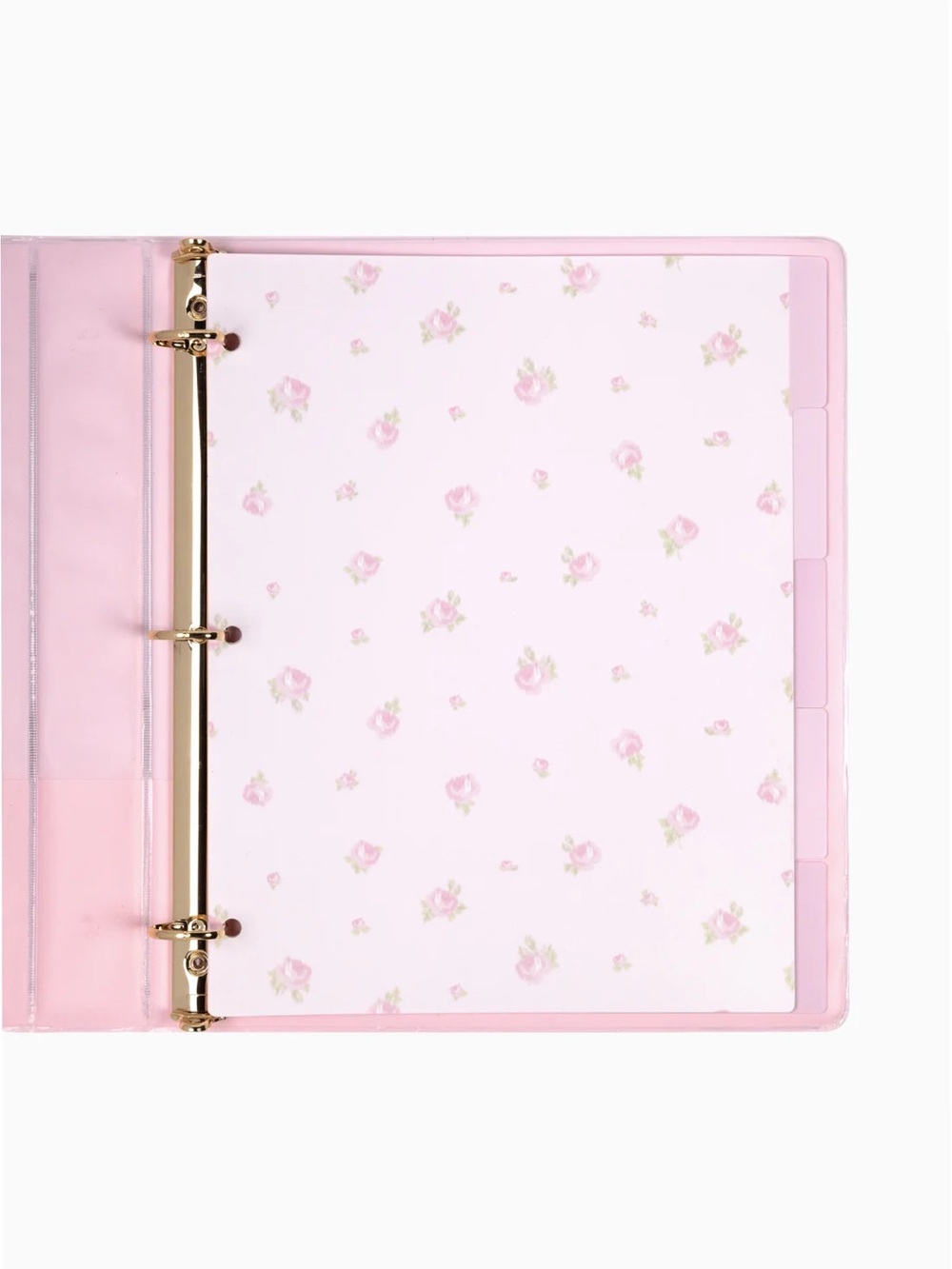 LoveShackFancy x Target Collab │ Yoobi Blooming Heirloom 1" Binder With 5-Tab Di